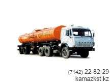 Автопоезд в составе тягача КАМАЗ-54115 (6х4) и полуприцепа-цистерны 9638-10-01