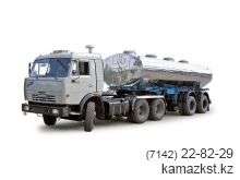 Автопоезд в составе тягача КАМАЗ-54115 (6х4) и полуприцеп-цистерны ППЦПТ-16 (96331-02)