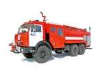 Аэродромный пожарный автомобиль АА-8,5/(40-60)-50/3 (шасси КАМАЗ-43118 6х6)