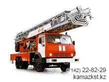 Автолестница пожарная АЛ-50 (шасси КАМАЗ-53229 6х4)