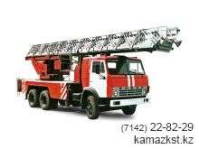 Автолестница пожарная АЛ-30 (шасси КАМАЗ-53215 6х4)