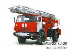 Автолестница пожарная АЛ-30-01-КЗ (тягач КАМАЗ-4326 4х4)