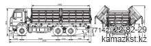 Автомобиль-самосвал КАМАЗ-65115-062-62 (6х4) с двухсторонней разгрузкой