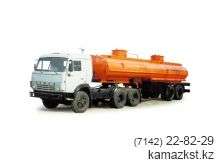 Автопоезд в составе тягача КАМАЗ-54115 (6х4) и полуприцепа-цистерны 96742-10-03