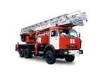 Автолестница пожарная АЛ-37 (шасси КАМАЗ-53229 6х4)